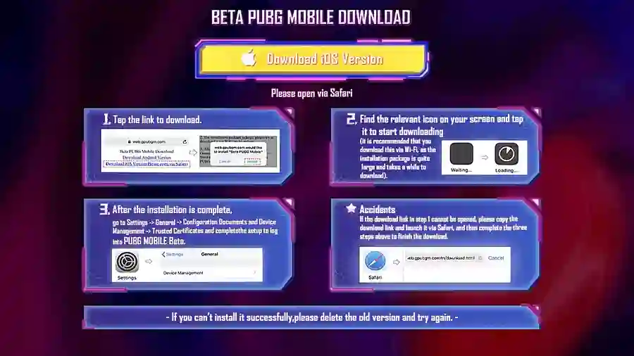 pubg beta ios