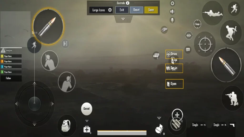 Zhyrx Gaming PUBG Mobile Sensitivity Settings & Controls [With Sensitivity Code & Control Code]